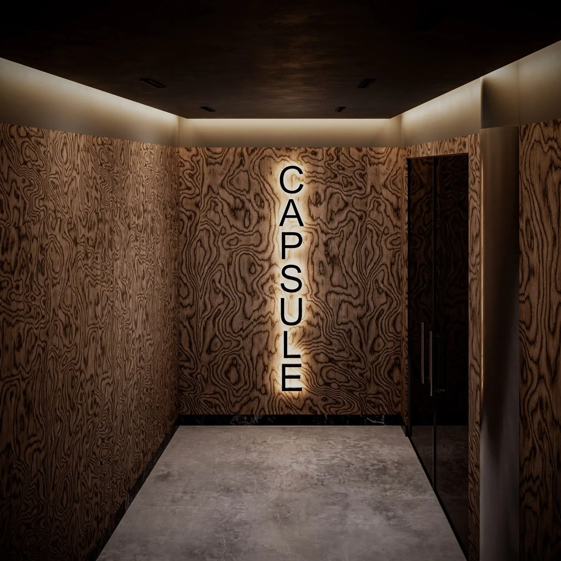 Capsule + Old Port — interior view 1